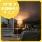 Setting up your bedroom for sleep
